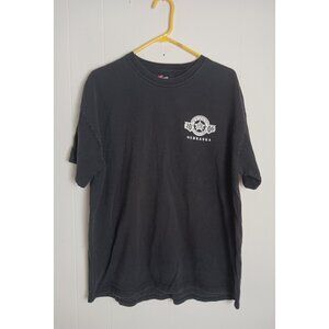 Vintage 2006 Nebraska State H.O.G. Rally Black Short Sleeve Tshirt Men's Size XL